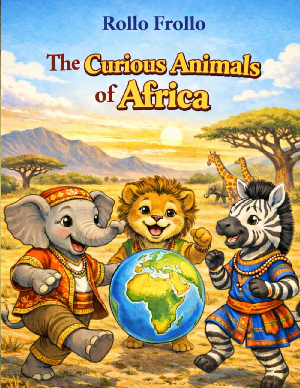 The Curious Animals of Africa: Learn fascinating facts about the animals of the Afeican continent while coloring your very first encyclopedia. (The ... 5 Continents (coloring and learning books))