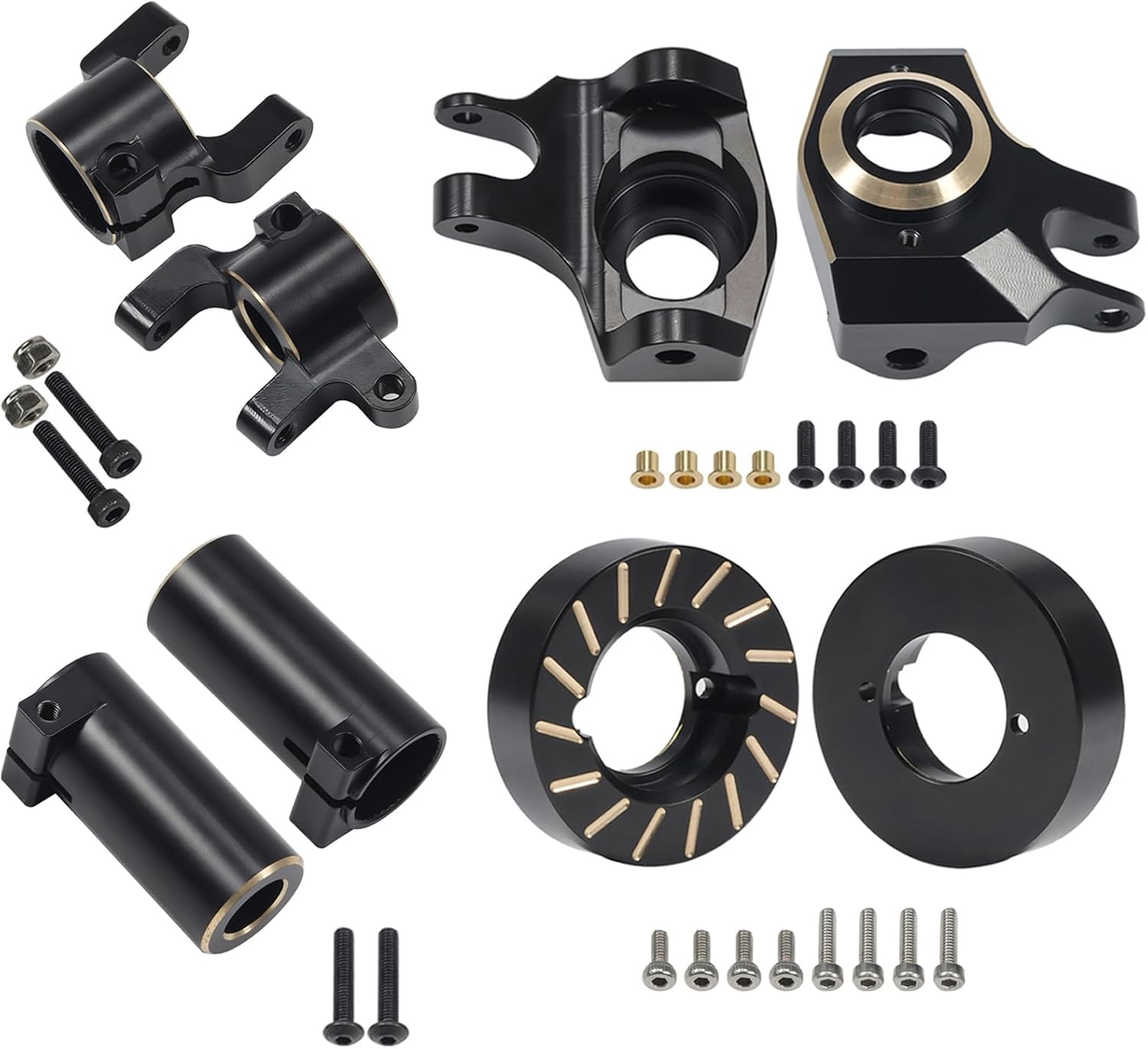 SCX10 II Brass Weights 4 in 1 333g CHubs Steering Knuckles