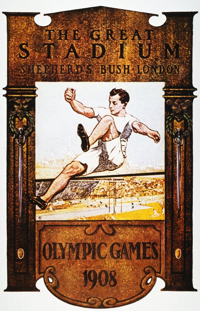 Amazon.com: Olympic Games 1908 Nthe Official Poster For The 1908