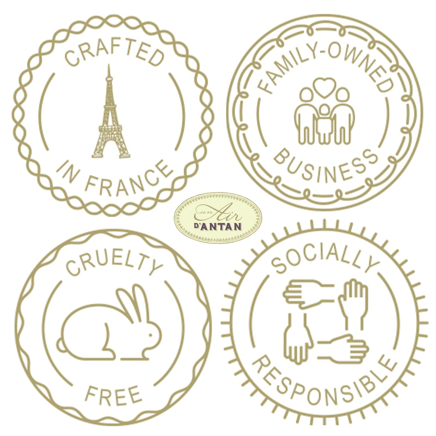 Un Air d'Antan Rose - Premium French Eau de Parfum Travel Size - Rose Scented Women's Fragrance Gift Idea Rose and Peach image 7 of 8 B09VH2MDHC