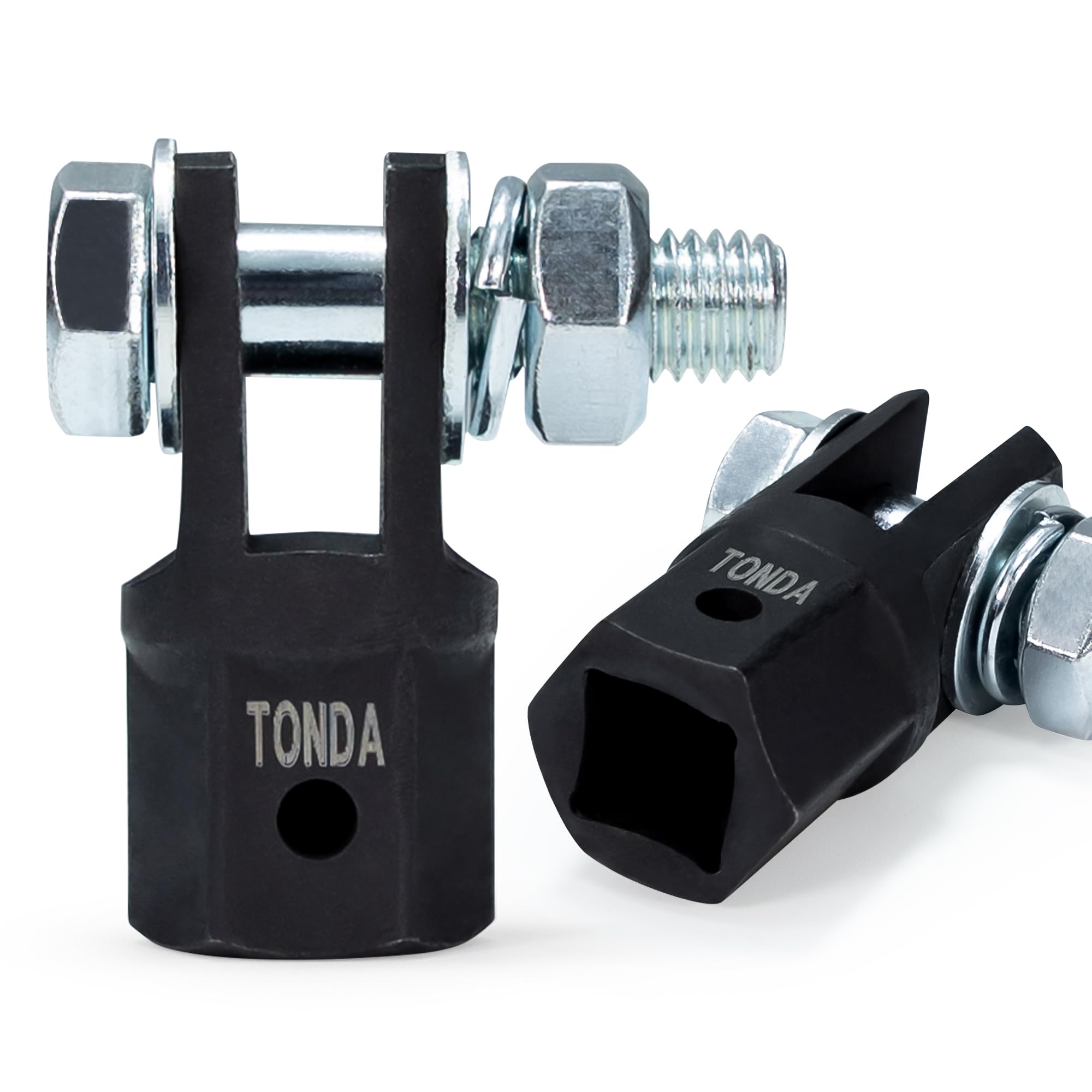 TONDA Scissor Jack Drill Adapter, 1/2 in Drive, 13/16 in Lug Wrench, 2 Pack