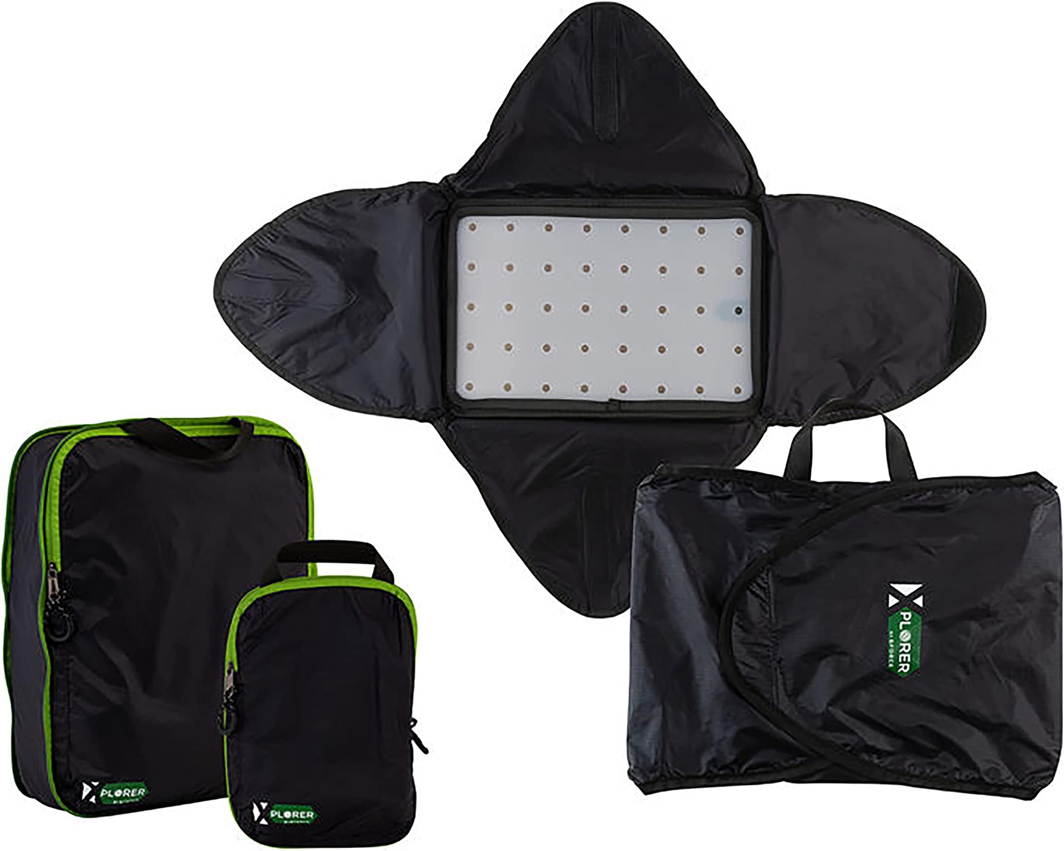SimplifyGforce 3 Piece Packign Travel Accessory-Packing Cube, Black