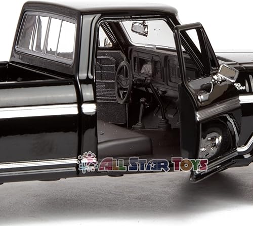 Miniatura 6 de Motormax All Star Toys Exclusive 1979 Ford F-150 California Highway Patrol CHP Police Pickup Truck 1:24 Diecast Law Enforcement Model Car 76987