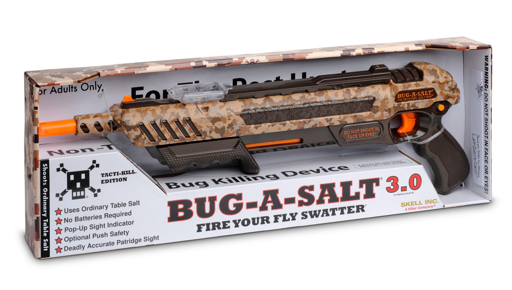 Amazon.com : BUG-A-SALT Limited Edition Tacti-Kill 3.0 : Patio
