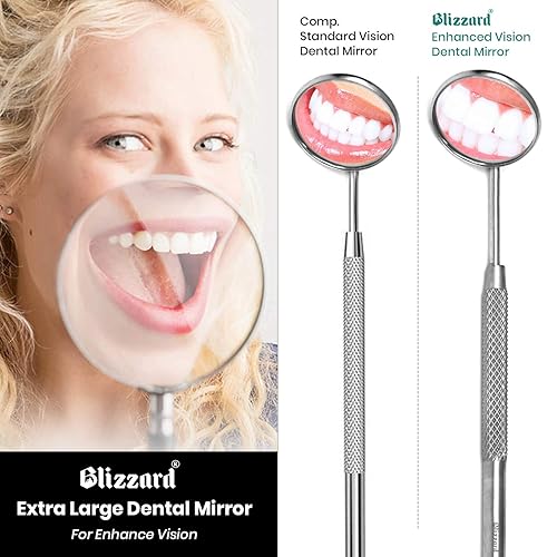 Miniatura 2 de Dental Tools by Blizzard - Removedor de placa para dientes - Kit profesional de limpieza de higiene dental 5 piezas, juego de cuidado bucal alemán