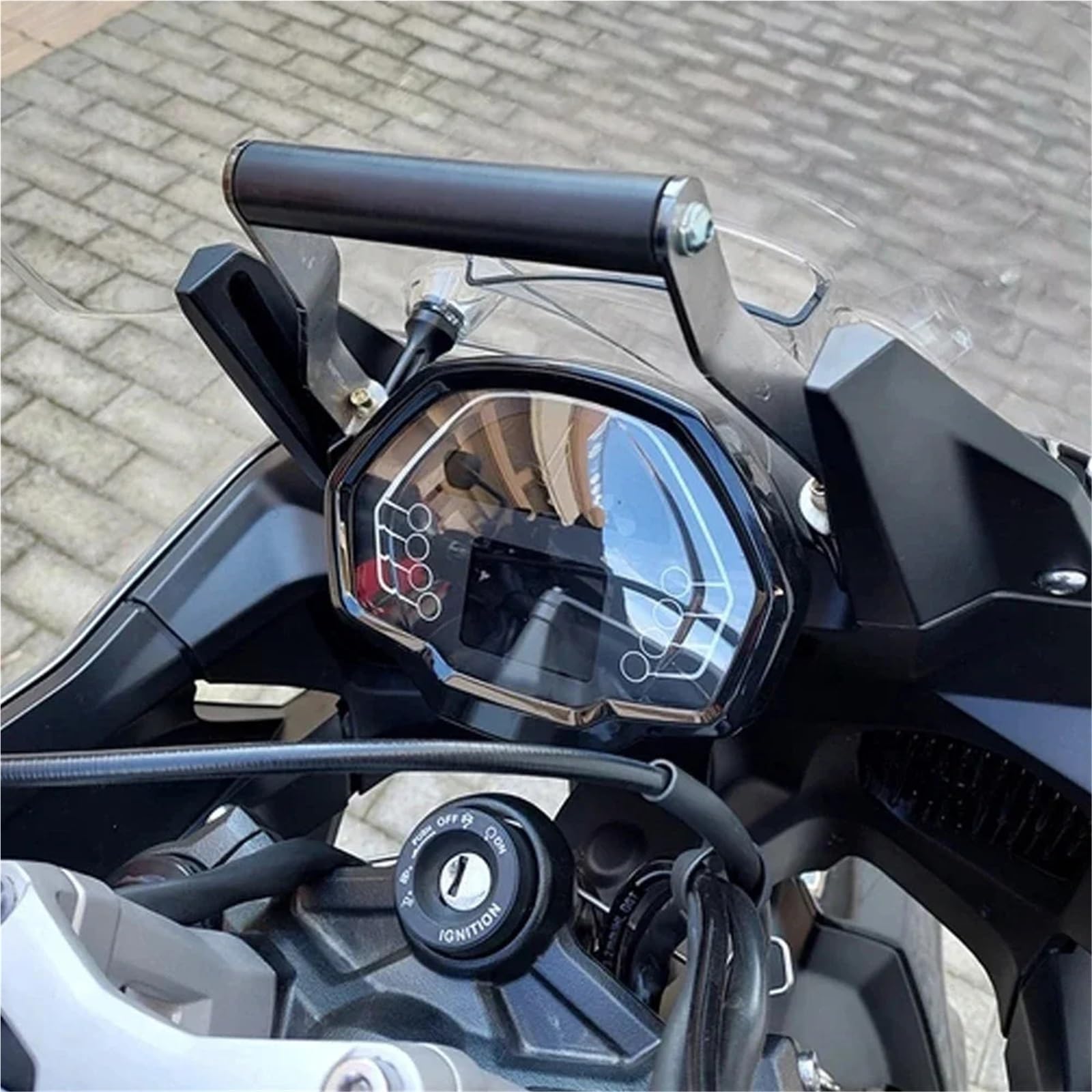 Uchwyt na telefon Uchwyty Do Płyty GPS Do, Akcesoria Pasujące Do Nawigacji GPS Do Tiger660, Smartfon, Uchwyt Adaptacyjny 2022-2023 Motocyklowy uchwyt nawigacyjny GPS(Bracket-22MM)