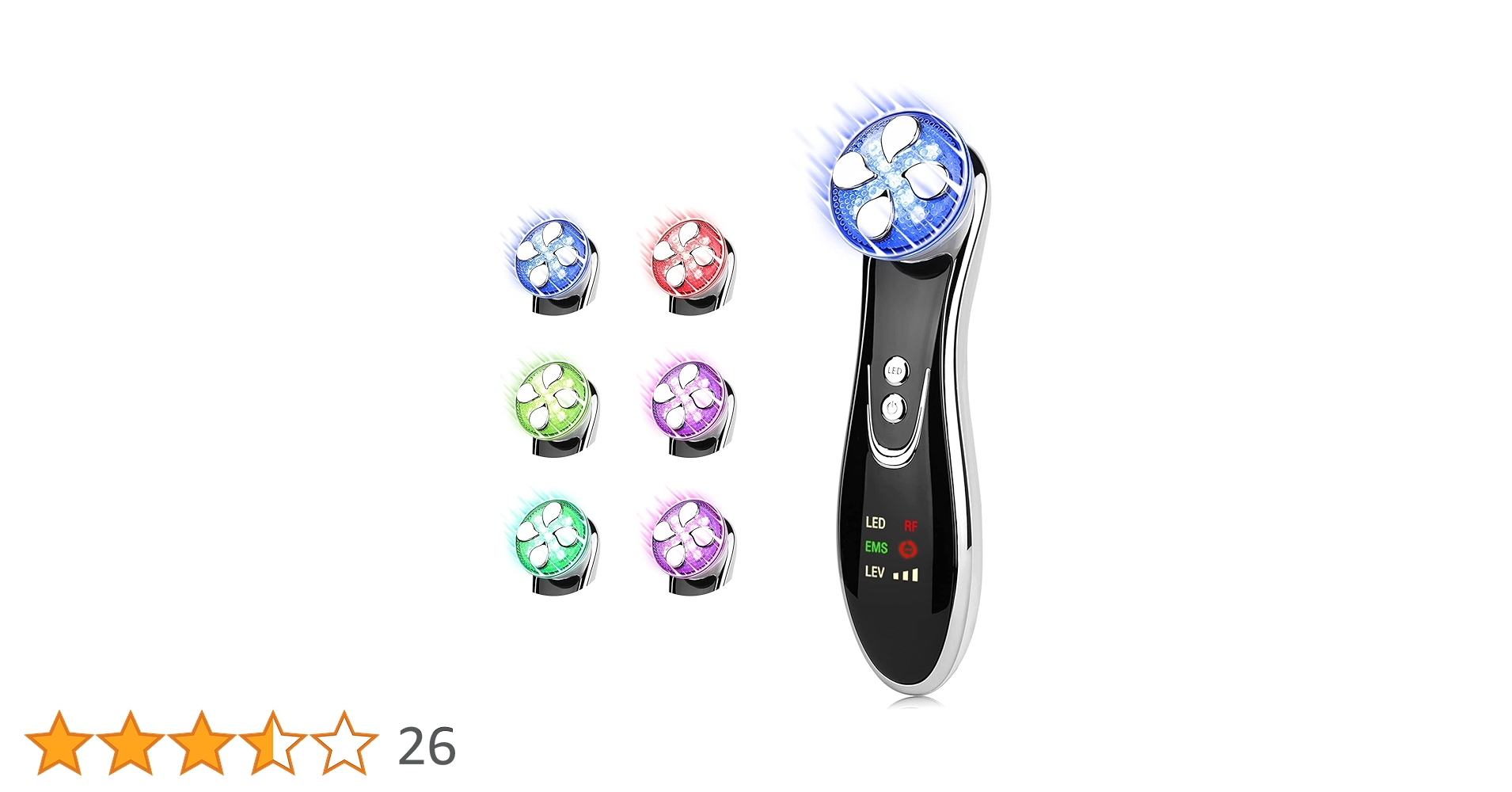 Amazon.co.jp: 美顔器 RF美顔器 エレクトロポレーション EMS LED