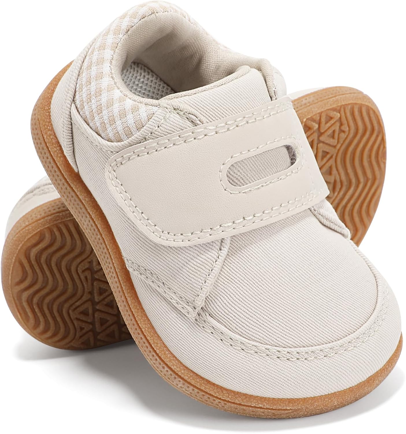 Toddler Wide Toe Box Barefoot Shoes Baby Boys Girls Sneaker Infant Non-Slip Lightweight Comfortable First Walking Tennis Outdoor Activities