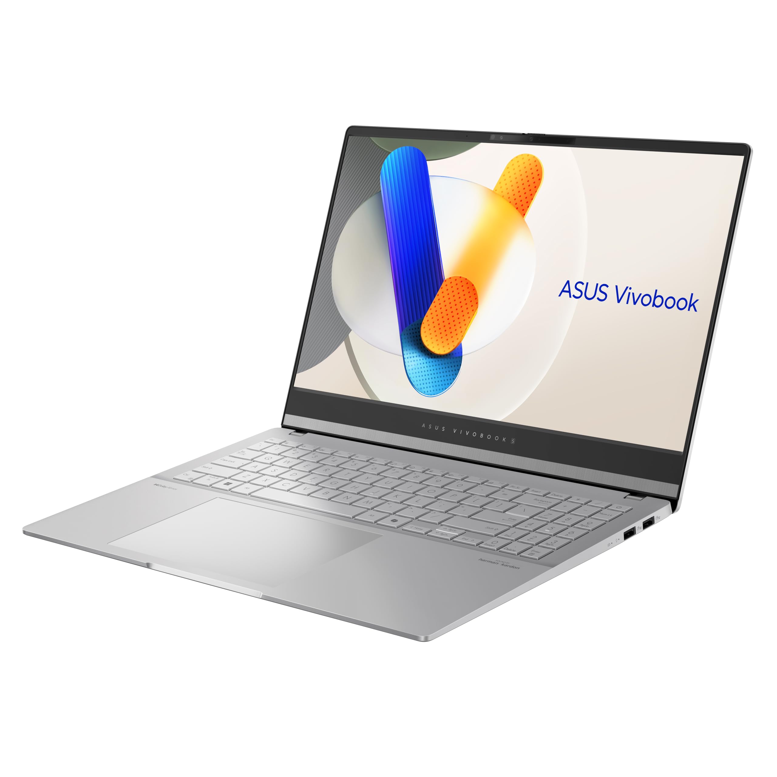 ASUS Vivobook S16 Copilot+ PC AI-S5606-50W 16 Pouces 3.2K OLED 120Hz Portable (Processeur AMD Ryzen AI 9 365 5 Ghz, 32GB LPDDR5X, SSD1To, AMD Radeon 880M Graphics, Windows 11 Home) – Clavier AZERTY