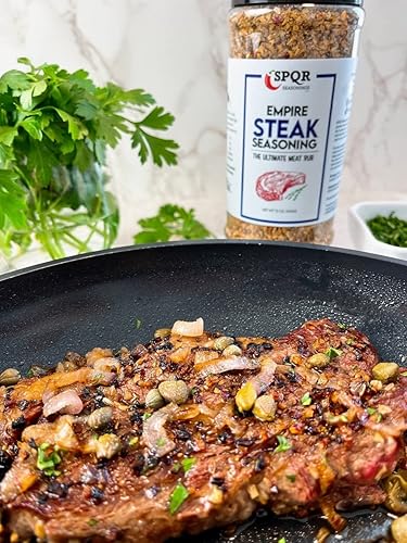 Miniatura 4 de Empire Steak Seasoning XL - Tarro de 12 onzas totalmente natural Premiere carne