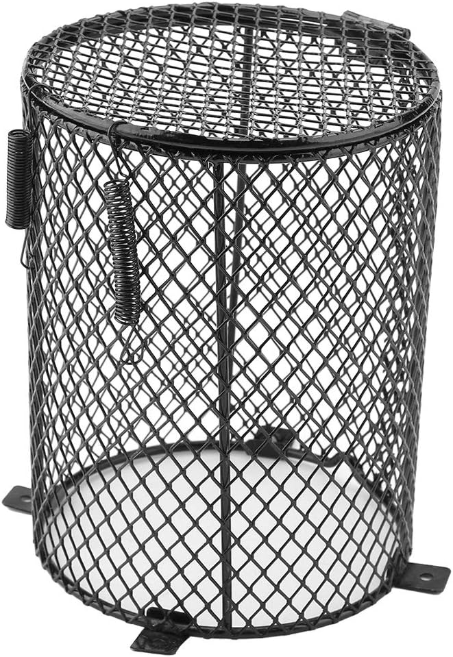 Heater Guard, Reptile Heating Lamp Lampshade Anti Scald Lamp Mesh Cover Day Night