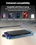 TNTOR Chargeur portable avec câbles intégrés 5000mAh Slim Power Bank Compatible avec iPhone 14 13 12 11 X 8 7 6 5 SE Series