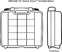 Vista 7 de ArtBin, maletín con almacenamiento central para transportar