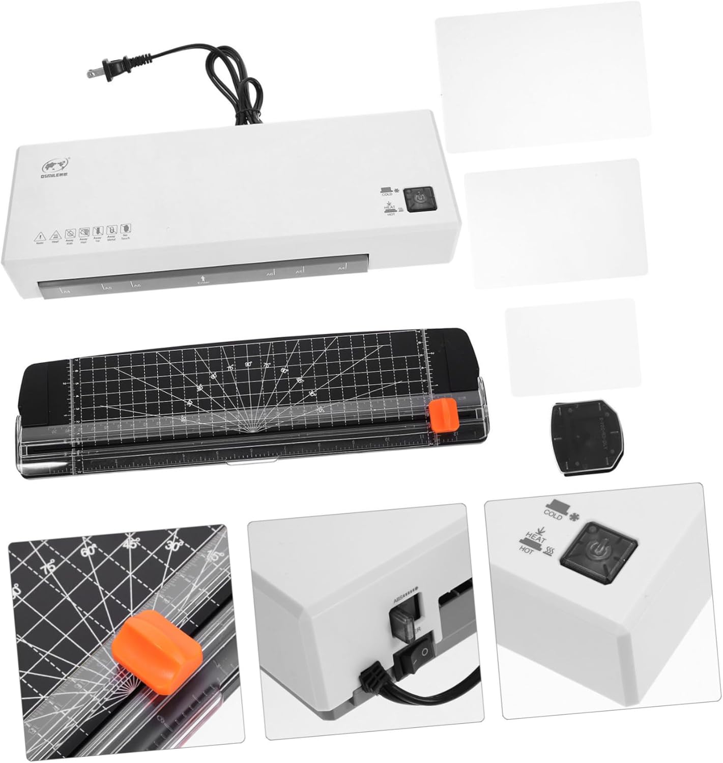 Thermal Laminator Machine Desktop Laminator Machine Laminating Personal Efficient Lamination Versatile Use