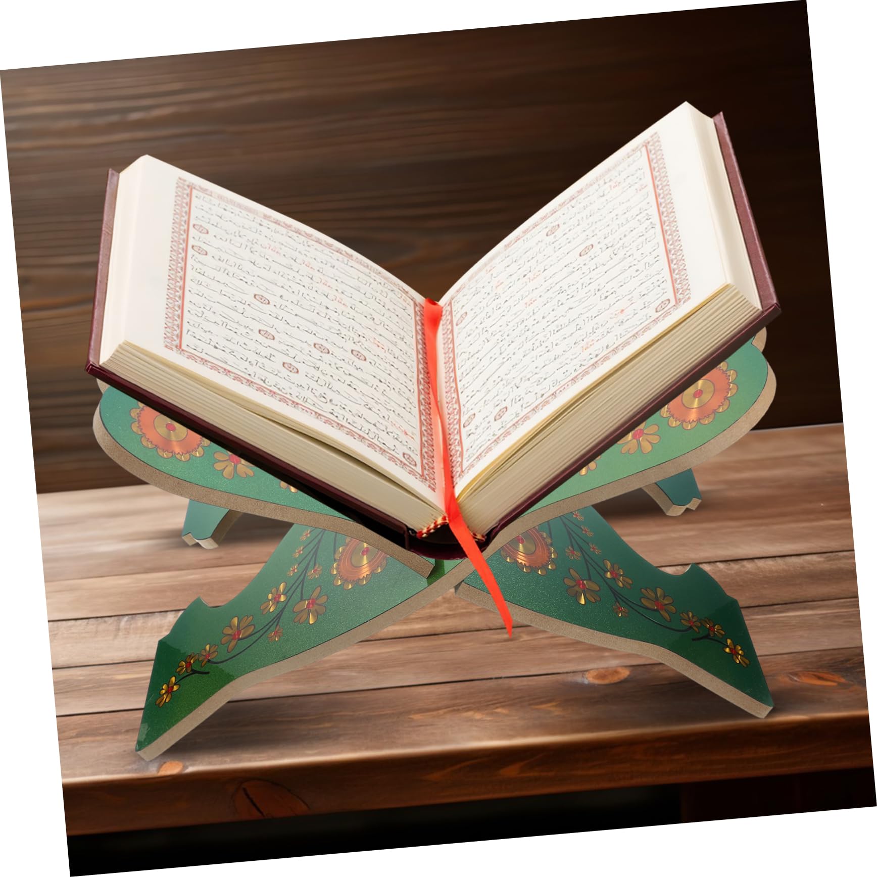 NUOBESTY Portalibri Da Scrivania - Supporto Per Leggio A Forma Di X Leggio in Legno Supporto Per Bibbia Perfetto Per Insegnanti E Musicisti