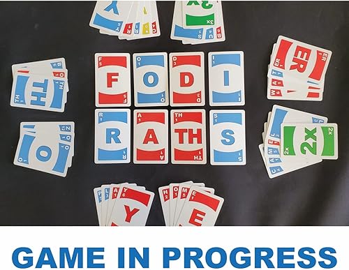 Miniatura 7 de Juego de cartas de palabras, divertido juego de palabras familiar para adultos, niños, noche de juegos, 1-6 jugadores, a partir de 8 años