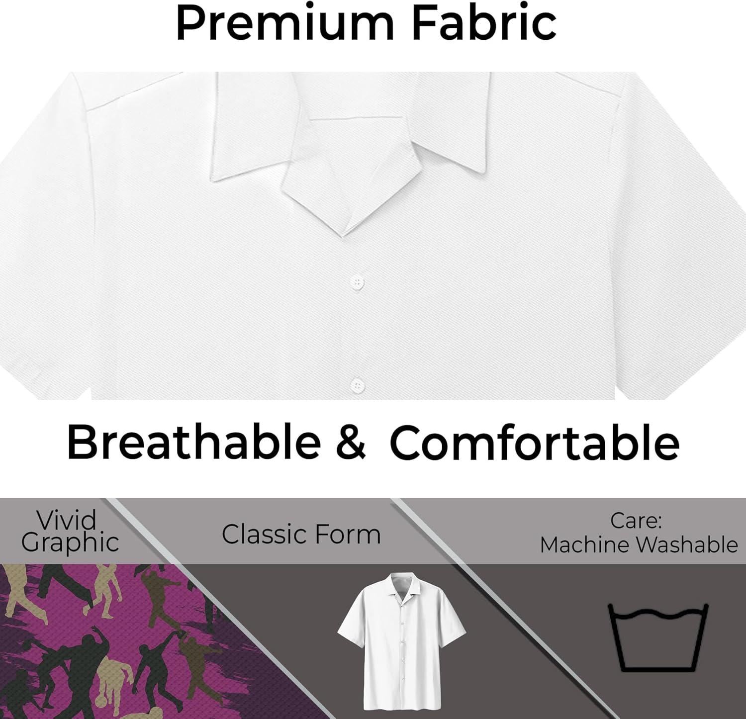 Custom Bowling Hawaii Print Button-Down Shirt with Dark Pink Bowling Theme Graphic On it for Camouflage Lover Bowler