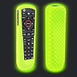 Cover for Dish Network Remote, Case for Dish TV Remote Control 52.0/54.0 Replacement, Silicone Skin Sleeve Glow in The Dark Green
