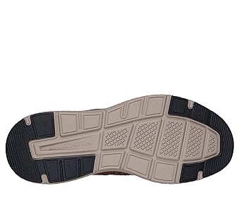 Amazon.com | Skechers Men's Arch Fit Crosser - Emeric - BRN