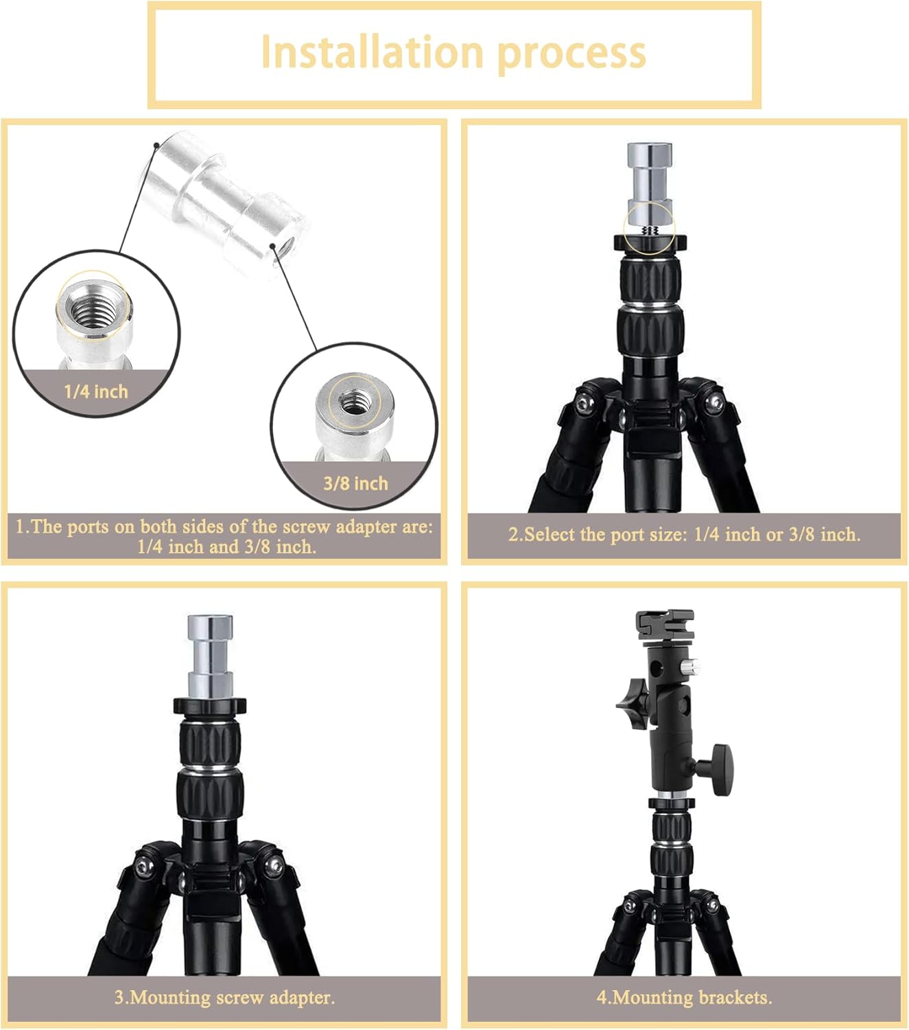 DTOL Camera Speedlite Mount Flash Stand Bracket Umbrella Mount Holder Shoe Mount Compatible with Nikon Pentax Olympus Nissin Metz and Other Speedlite Flashes E Type 2 Pack : Electronics