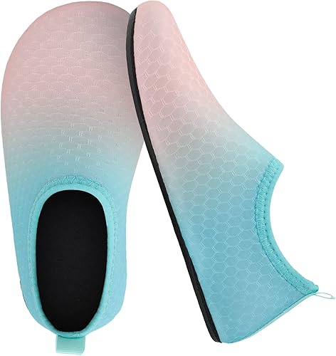 Miniatura 3 de Joinfree - Zapatos acuáticos de natación para niños y niñas, calcetines acuáticos de secado rápido, zapatos con sensación de pies descalzos para