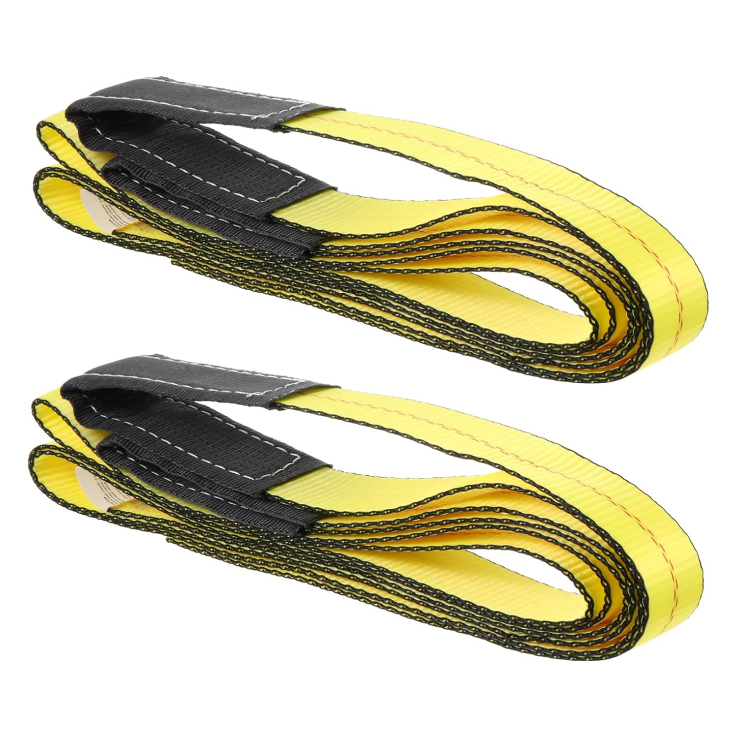 Webbing Strap,Lifting Straps,5cm*1.8m Double Hooks Lifting Straps Abrasion and Proof Winch Strap