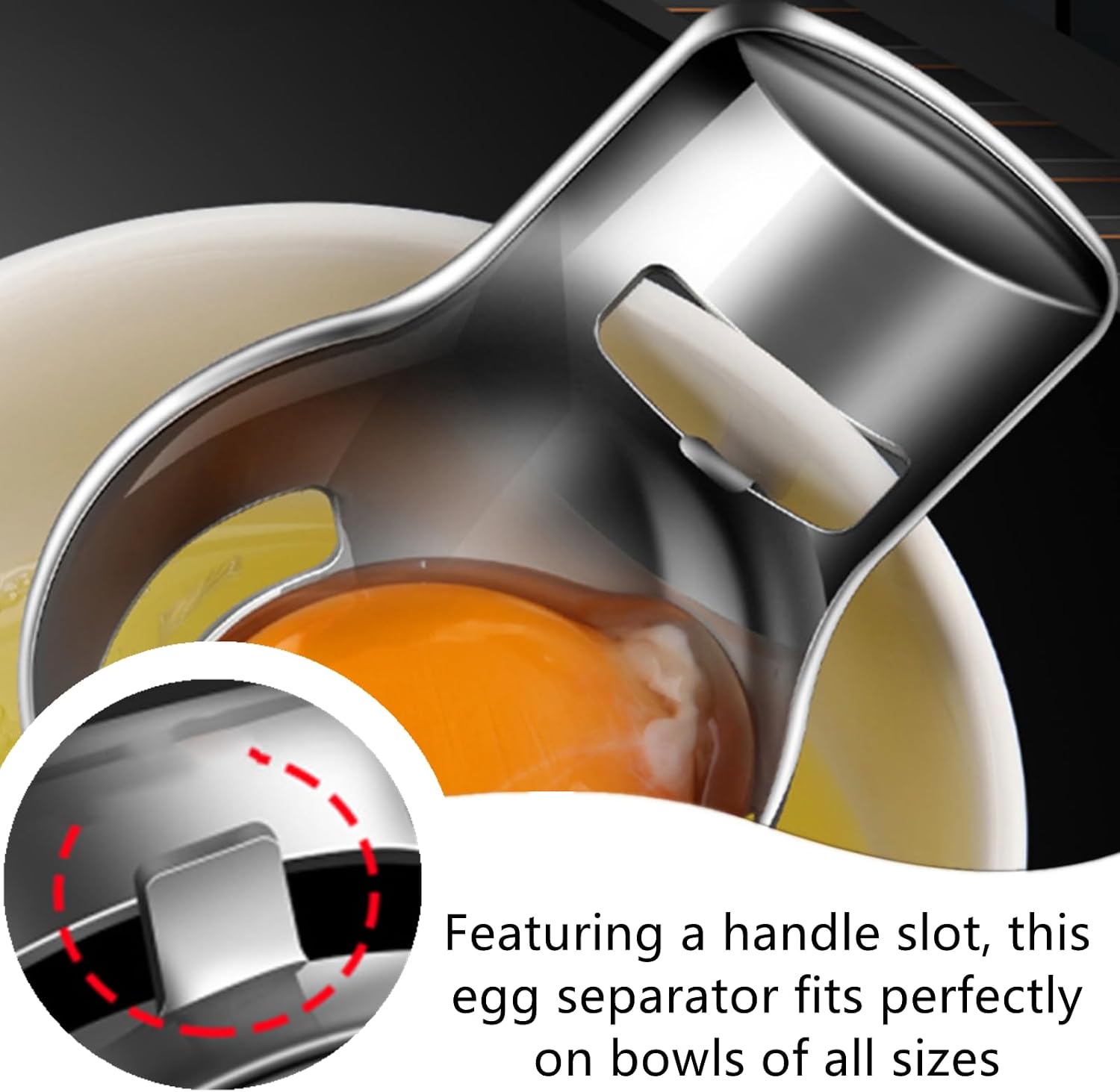Egg Separator Egg Yolk Separator Egg Separator for Raw Eggs
