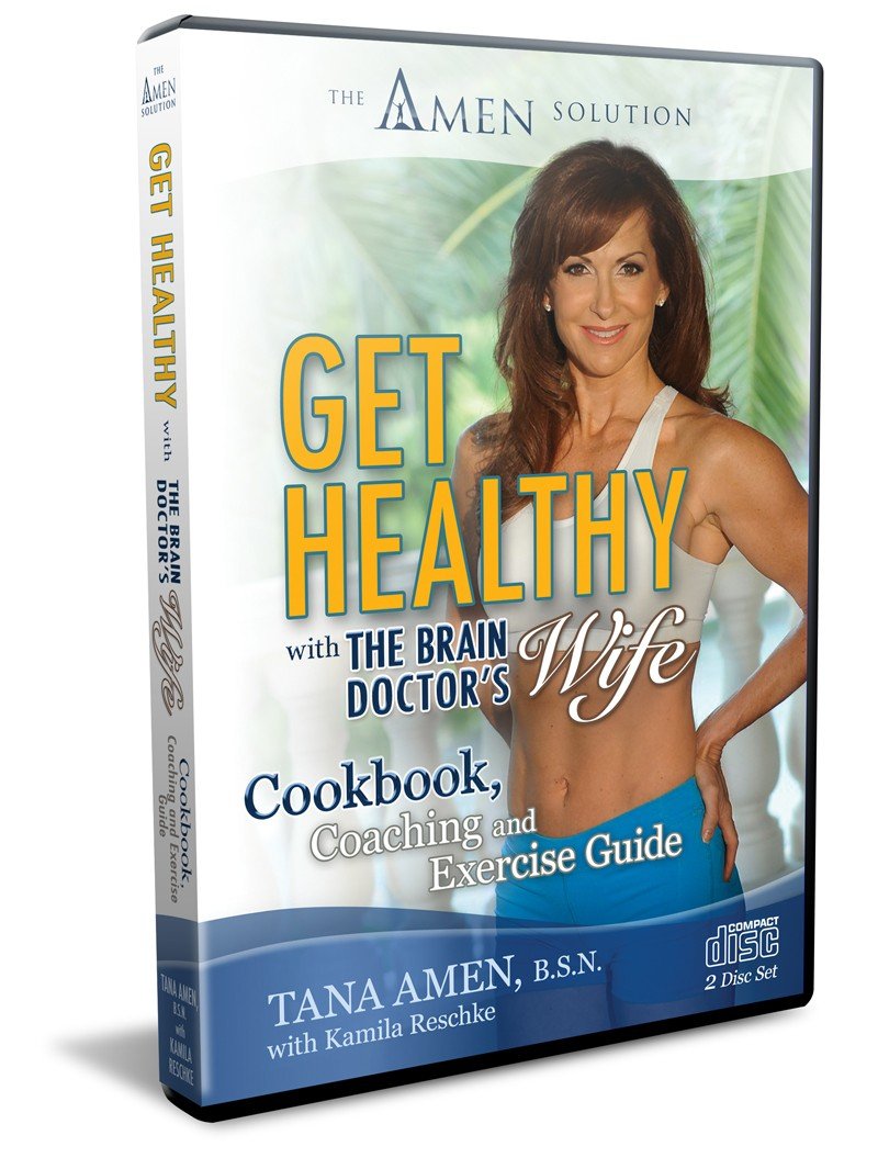 Get Healthy with the Brain Doctor's Wife: A Cookbook & Coaching Guide to Be Thinner, Smarter and Happier [CD-ROM]