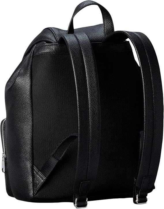 Calvin Klein WEBBING STRAP FLAP B﻿ACKPACK Kadın Sırt Çantası Black OS