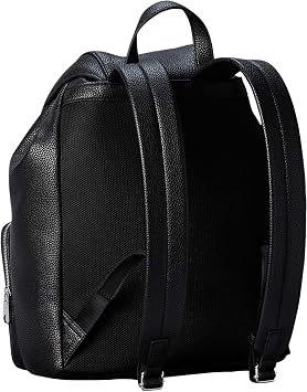 Calvin Klein WEBBING STRAP FLAP BACKPACK Kadın Sırt Çantası Black OS