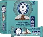 HUNGRY BUDDHA Plant-Based Protein Barres, Sucre faible, Snack haute énergie de protéines, sans lait & Sans arachide, boîte de 12, Chip menthe