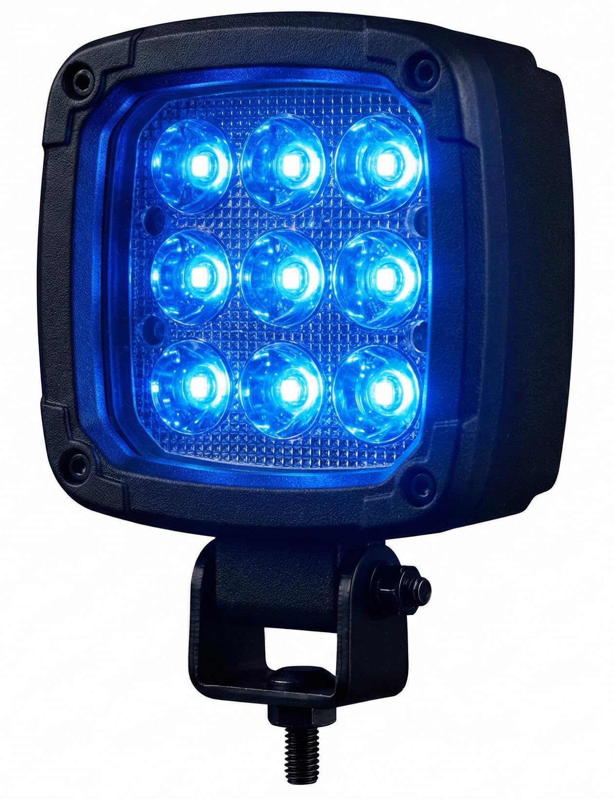 Ryme Automotive Foco LED Azul 30W 230 lm 10-30V IP69K IP67 Carcasa Aluminio Homologación ECE R10