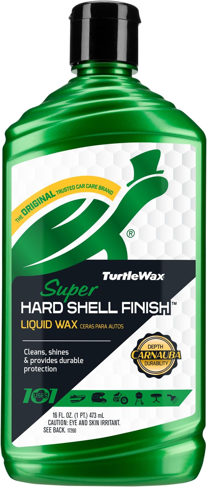 Super Hard Shell Finish Liquid Wax 473 ml