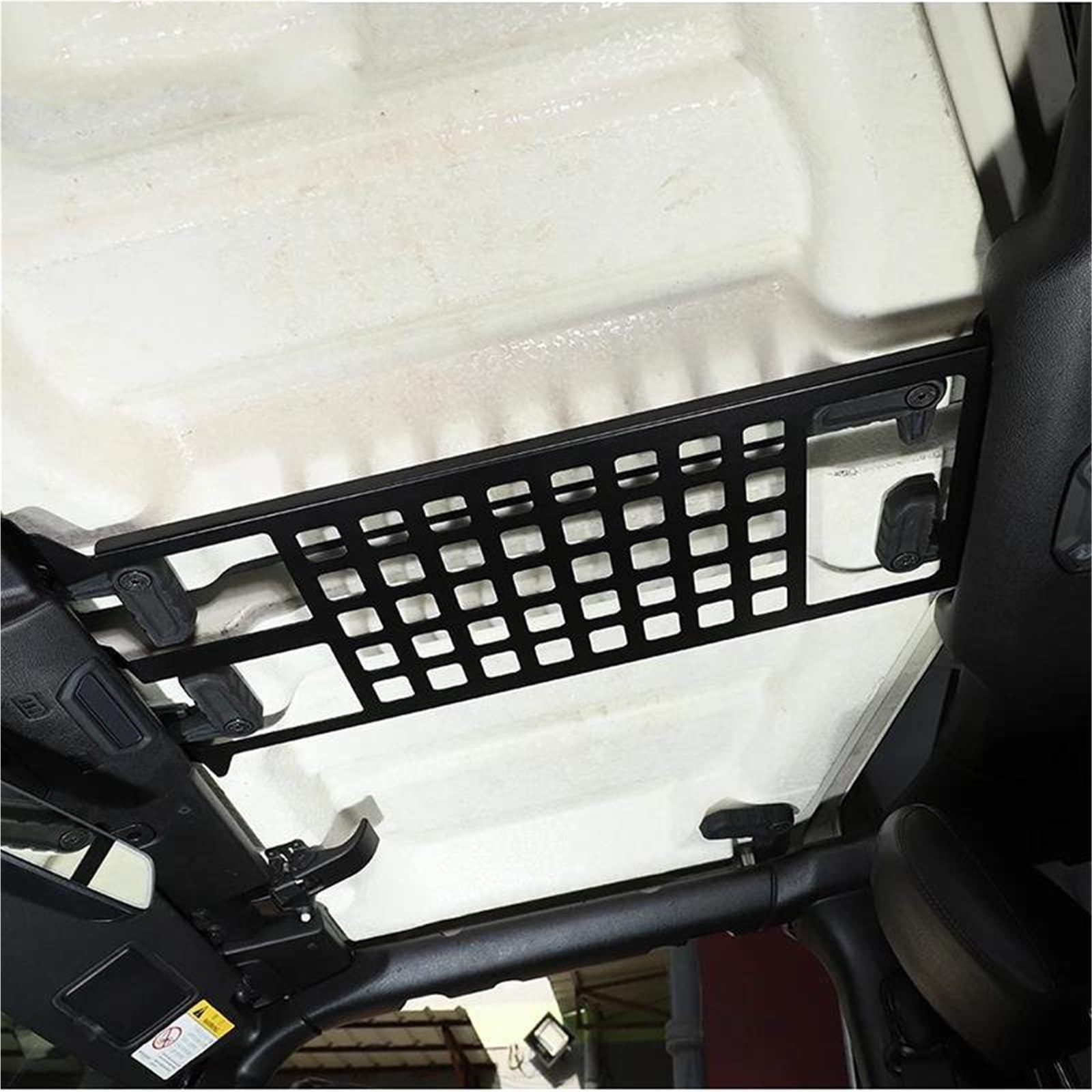 Genérico Portaequipajes Delantero Techo Coche Soporte Almacenamiento para Jeep para Wrangler JL para Gladiator JT 2018-2025