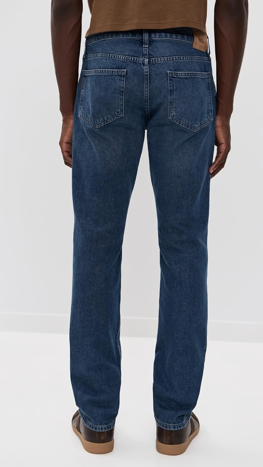 PAIGE Men's Federal Rigid Slim Straight Jeans - Image 4