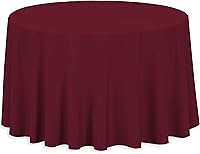Vista 190 de Manteles de poliéster redondos de 120 pulgadas