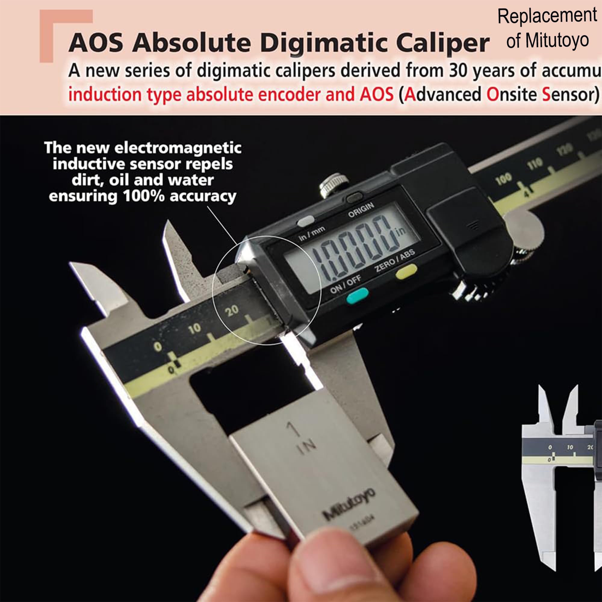 Mittuttoyo 500-196-30 Digimatic Caliper 6