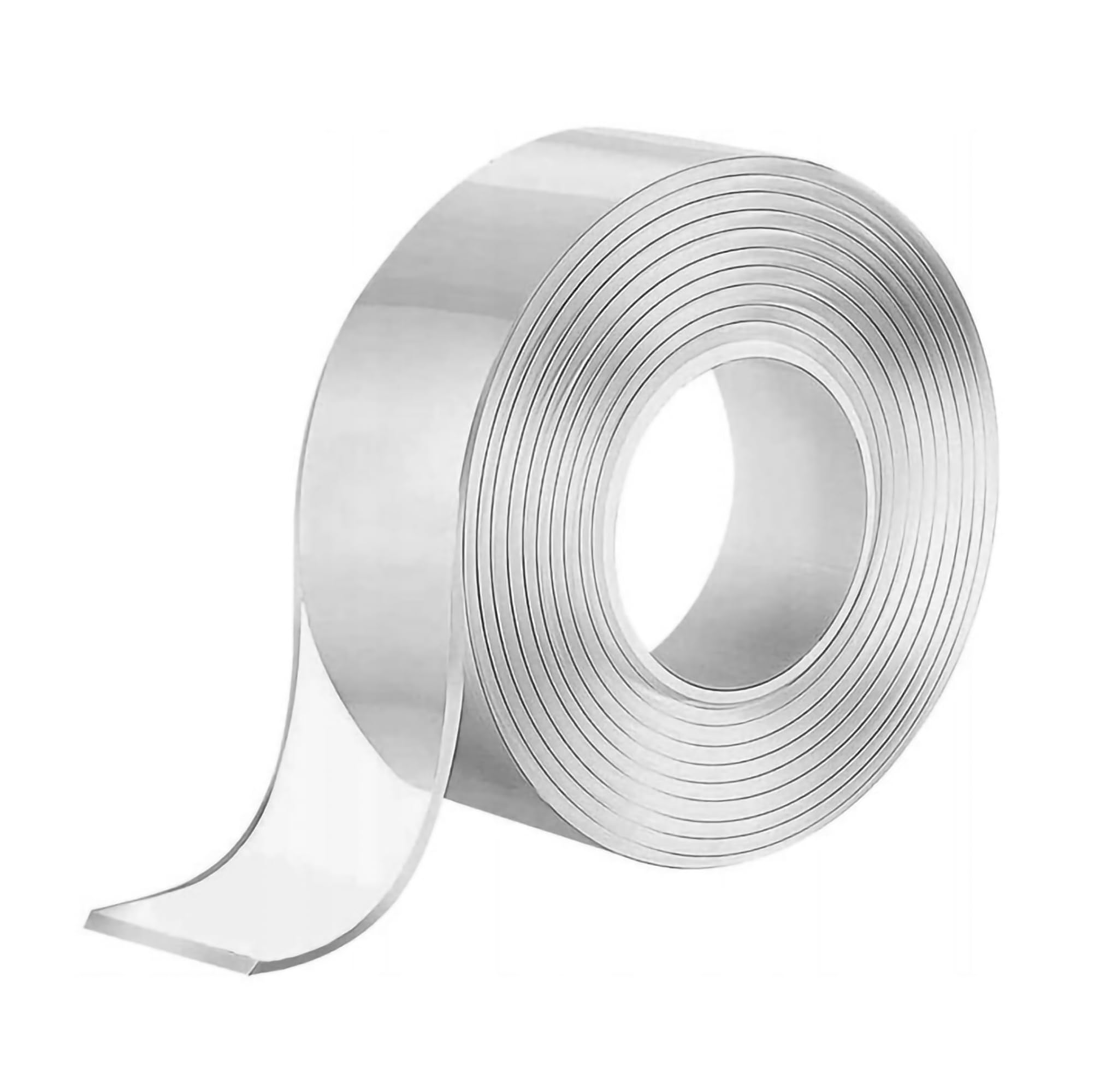 Dekton Nano Tape 1.4mm x 3cm x 3m - Easy Tear Double-Sided Adhesive Tape | Reusable, Removable & Washable | Strong Bond for Home, Office & DIY Projects | No Residue, Transparent & Non-Slip Design