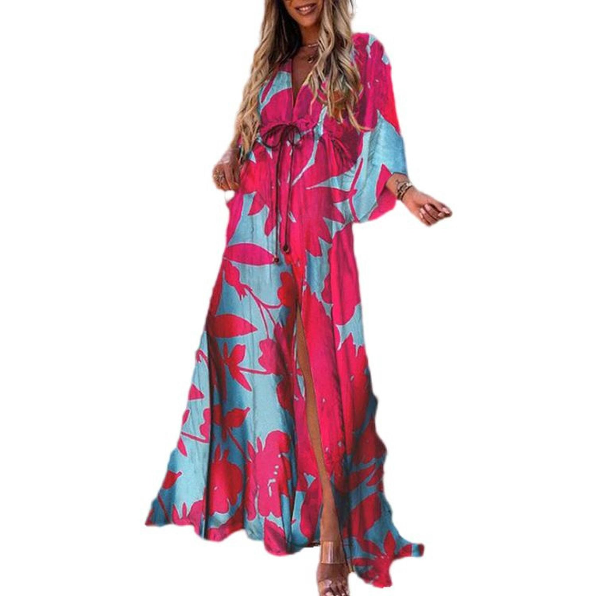 Abito Estivo da Donna con Stampa di Nuova Moda, Temperamento in Pizzo Sciolto, Grande Abito Altalena