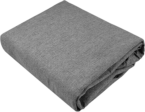 Miniatura 4 de Sillas grandes y pequeñas para sofás perezosos, sin relleno, de tela de lino, puf, puff puff para sala de estar, tatami (27.6 x 31.5 in)