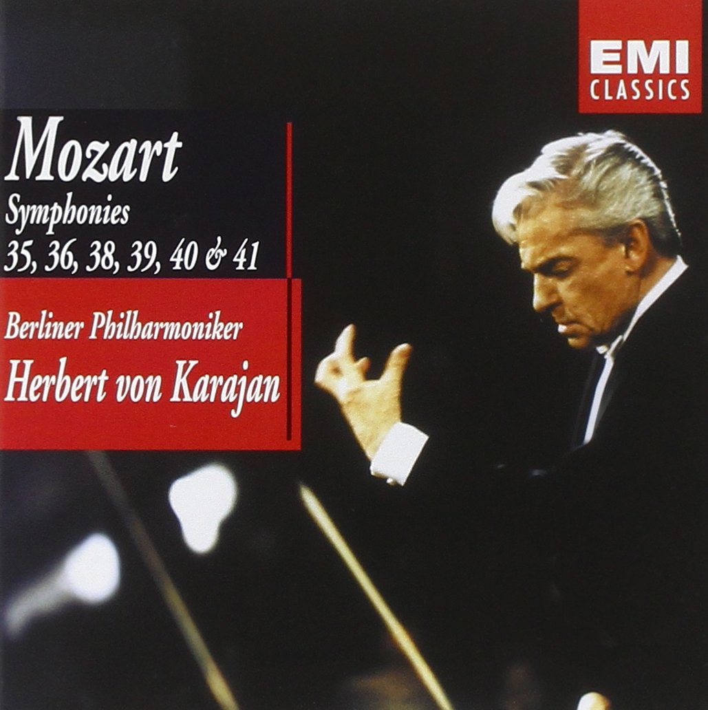 Mozart: Sym Nos. 35 / 36 / 38 / 39 - 41 Karajan; Berliner Philharmoni; Mozart and Various Artists