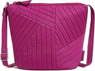 Women's Cotton Bucket Crossbody Purse - Buy now