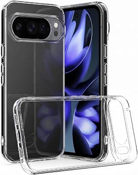 Google Pixel 10 Pro XL Kılıf Transparan Silikon Koruma Şeffaf