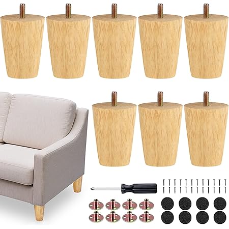 Furniture Feet 2 Inch Black Replacement Legs For Chair Dresser