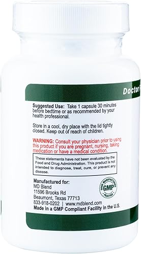 Miniatura 8 de M.D. Blend Dormir 2 botellas (suministro para 60 días) - Ahorra un 10%