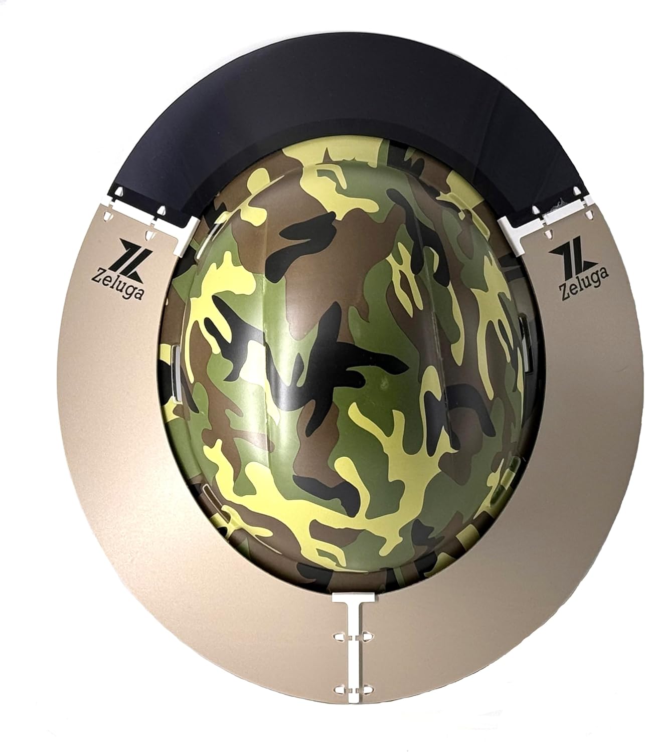 Zeluga Professional Hard Hat Sun Shade Visor - Reusable and Replaceable Visor with Sun & Heat Protection, Hard Hat Attachment