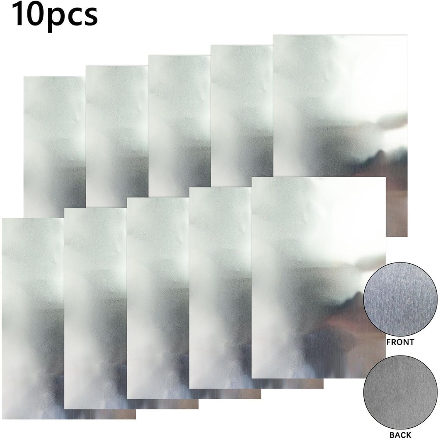 Craft Foil Sheets 10 Pieces Soft High-Ductility Flexible Art Project