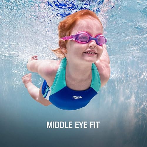 Miniatura 2 de Speedo Skoogles - Lentes de natación para niños, sin fugas, antivajo, ajuste fácil y cómodos, con protección UV