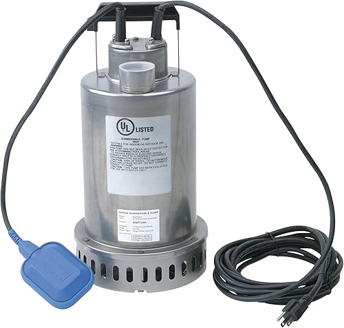 Honda Bomba de agua sumergible - 3,240 GPH, 34 HP, puerto de 1.5 pulgadas, modelo # WSP73AA