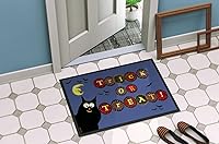 Vista 256 de Caroline's Treasures PJC1117JMAT - Felpudo para puerta delantera de 24 x 36 pulgadas, tapete antideslizante lavable de pelo bajo, 24 x 36 pulgadas